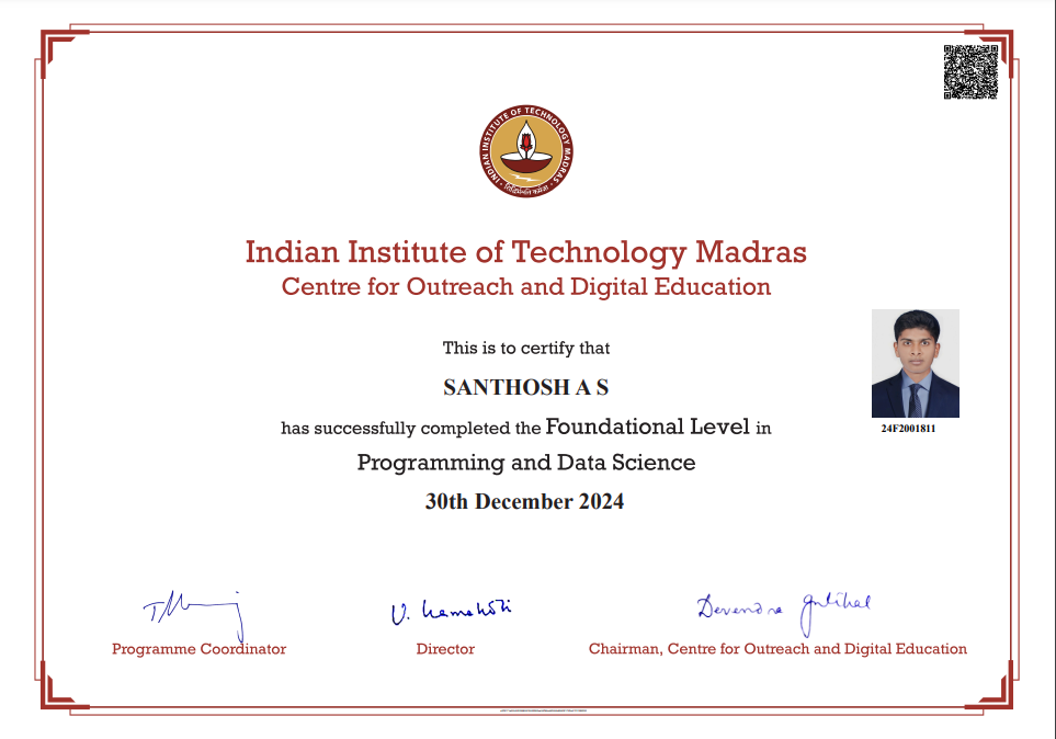 IIT-MADRAS FOUNDATION